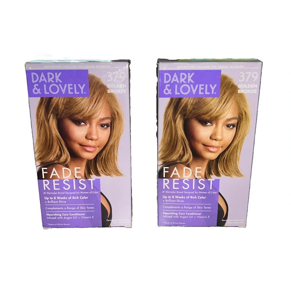 Nourishing Golden Bronze Hair Color for Women of Color 1 Pack  Lot Of 2